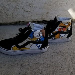 Disney vans sk8 hi